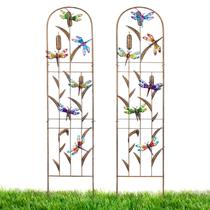 Treliça de jardim LEWIS & WAYNE Metal com libélula colorida 150cm