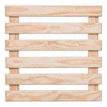 Treliça De Madeira Pinus 60 X 60 Para Jardim Vertical Raiz