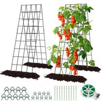 Treliça de pepino RIFNY 42x152 cm Metal A-Frame 2 peças Treliça de pepino RIFNY 42x152 cm Metal A-Frame 2 peças