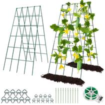 Treliça de pepino RIFNY 42x16,5 em metal A-Frame, 2 peças