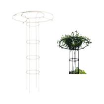 Treliça de planta para plantas de escalada, jardim, torre guarda-chuva, suporte DIY, vasos de flores