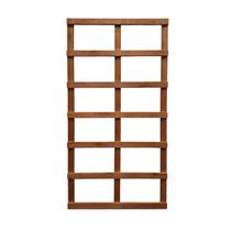 Treliça Jardim Vertical Eucalipto 50x90 cm Stain Mogno Treliça Jardim Vertical Eucalipto 50x90 cm Stain Mogno