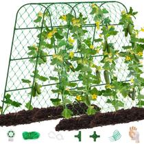Treliça para Plantas Trepadeiras WLLEYAY 165x125x60cm Verde Treliça para Plantas Trepadeiras WLLEYAY 165x125x60cm Verde