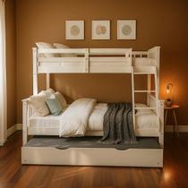 Treliche Cama Casal Com Solteiro Cama Auxiliar Robusta Treliche Cama Casal Com Solteiro Cama Auxiliar Robusta