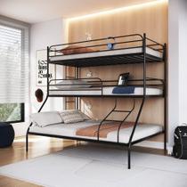 Treliche Casal + Solteiro em Ferro Oliver Treliche Casal + Solteiro em Ferro Oliver