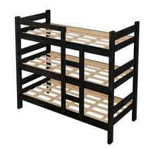 Treliche De Madeira Maciça Diamante Preto Reforçada