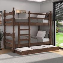 Treliche Madeira Maciça - vira 2 Camas - para Colchão 78/88 x 188cm Porto Multimóveis CR35106 Treliche Madeira Maciça - vira 2 Camas - para Colchão 78/88 x 188cm Porto Multimóveis CR35106