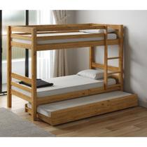 Treliche Solteiro 100% Madeira Maciça La Paz Espresso Móveis Nogueira