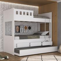 Treliche Solteiro 3 Gavetas