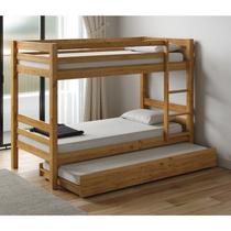 Treliche Solteiro em Madeira Maciça La Paz Espresso Móveis