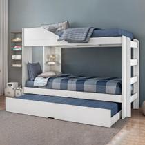 Treliche Solteiro Indy Espresso Móveis Branco