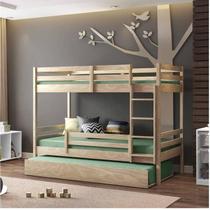 Treliche Teen Play com Grades de Proteção Casatema MadeiraOriginals