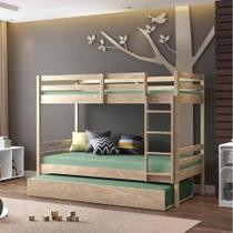 Treliche Teen Play em Madeira Maciça Natural - Casatema