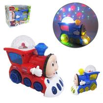 Trem Bate E Volta Com Som E Luz + Globo Giratório Infantil e muito top. Trem Bate E Volta Com Som E Luz + Globo Giratório Infantil e muito top.