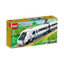 Trem De Alta Velocidade Lego Creator 40518 Com Compartimento Do Motorista E Frente Inclinada Trem De Alta Velocidade Lego Creator 40518 Com Compartimento Do Motorista E Frente Inclinada