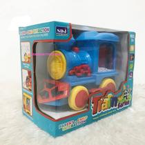 Trem de Brinquedo Baby com Musica e Luzes Sortido QS148 - Dorémi