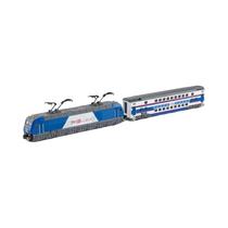 Trem De Brinquedo Educativo Infantil DONGFENG HEXIE Em Escala 1:87, Modelo De Liga Metálica Com 4