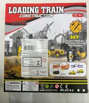 Trem de carga com duas maquinas Trem de carga com duas maquinas