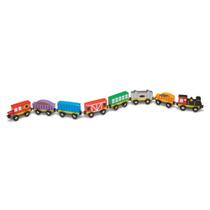 Trem de Madeira Magnético Melissa & Doug - 8 Peças