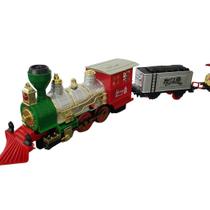 Trem de natal para fixar no meio da árvore Trem de natal para fixar no meio da árvore