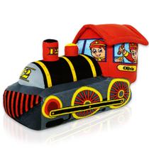 Trem de Pelúcia ArtCreativity Cozy 28cm - Decoração para Berçário Infantil