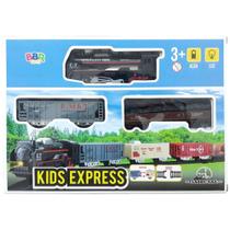 Trem eletrico kids express bbr - BBR Toys