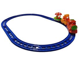 Trem Express Parquinho Giratório Carrossel Infantil - Art Brink Trem Express Parquinho Giratório Carrossel Infantil - Art Brink