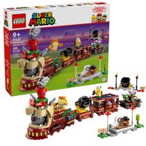 Trem Expresso Do Bowser 1392 Peças 71437 - Lego Super Mario Trem Expresso Do Bowser 1392 Peças 71437 - Lego Super Mario