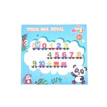 Trem Imã Royal (1 unidade) Aprendizado Sobre Trilhos