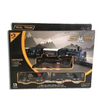 Trem Locomotiva Racing Club Real Train Zoop Toys