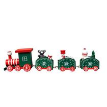 Trem mad 3 vagao passegeiro decor 19x4cm