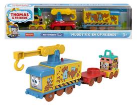 Trem Motorizado c/ Vagões Melhores Momentos - Thomas E Seus Amigos - Fisher Price - Mattel