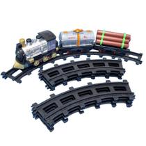 Trem Motorizado Classic Com Trilhos - ToyKing TKAB6368
