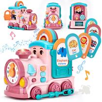 Trem Musical Hahaland 24 em 1 com Flash Cards Falantes (1-4 anos) Trem Musical Hahaland 24 em 1 com Flash Cards Falantes (1-4 anos)