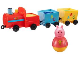 Trem Peppa Pig Weeble Sunny Brinquedos - com Acessório