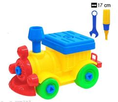 Trem Trenzinho Montar Desmontar Com Chave Brinquedo Didático - 99 Toys