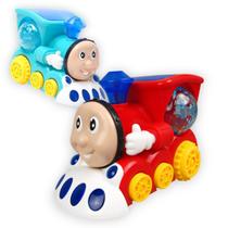 Trem Trenzinho Thomas Menino Musical Com Luz E Som