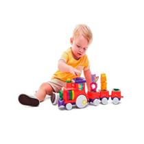 Trem zoo infantil com som tateti ref:3031 12 m+