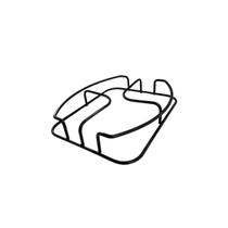 Trempe grelha grade simples fogão brastemp BF060AB BF060AR