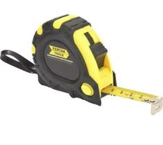 Trena 10m x 25mm emborrachada 3 travas ref 8014 fertak