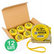 Trena 3 Metros x 19mm com Trava Compacta, Durável e Precisa BOM6503 Trena 3 Metros x 19mm com Trava Compacta, Durável e Precisa BOM6503