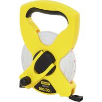 Trena 30 Metros X 3/8" Fita Em Fibra De Vidro 34-791S Stanley Trena 30 Metros X 3/8" Fita Em Fibra De Vidro 34-791S Stanley