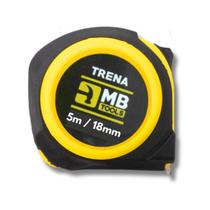 Trena 5 Metros Fita Métrica Profissional Emborrachada Com trava