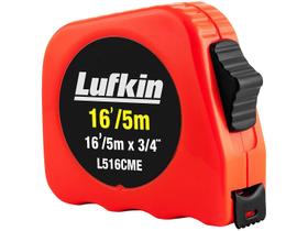 Trena 5 Metros Profissional Fita Em Aço Com Trava - Lufkin