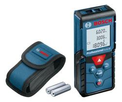 Trena A Laser Bosch Glm 40 - Mede Distância, Áreas, Volume