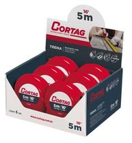 TRENA ACO 5 m x 19 mm ABS CX DISPLAY C/6 CORTAG