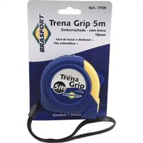 Trena Brasfort Emborrachada Grip 5M/16Mm Com Trava 7759 Trena Brasfort Emborrachada Grip 5M/16Mm Com Trava 7759