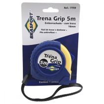 Trena Brasfort Emborrachada Grip 5M/16Mm Com Trava 7759 Trena Brasfort Emborrachada Grip 5M/16Mm Com Trava 7759