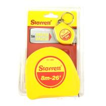 Trena com fita de aço de 8 metros com trava - ts1-8me - starrett - Starrett