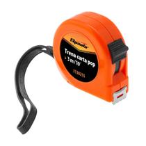 Trena Curta 3m 19mm Estojo Plástico 1PC Medição Sparta Trena Curta 3m 19mm Estojo Plástico 1PC Medição Sparta